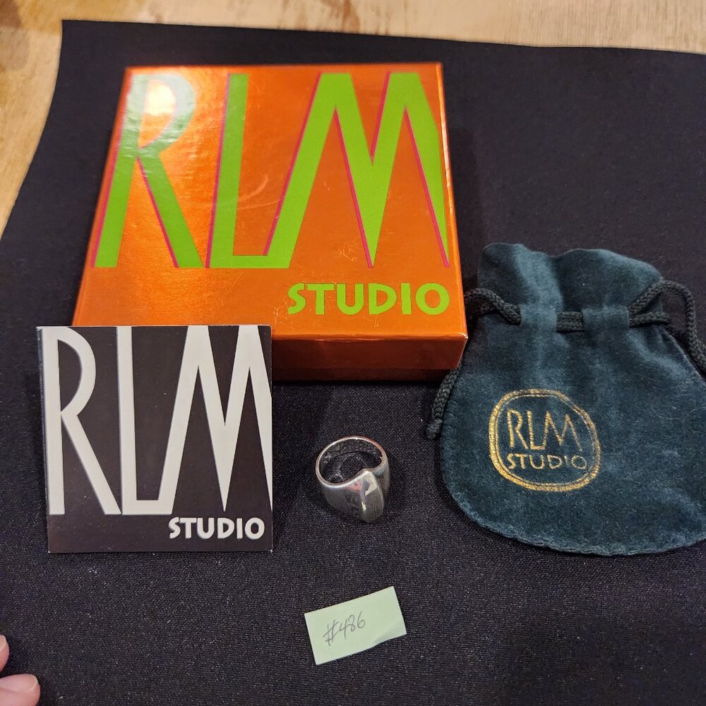 Vintage RLM STUDIO 925 Sterling Silver Ring